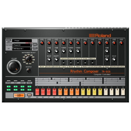 Logiciels instruments virtuels - Roland Cloud - TR-808