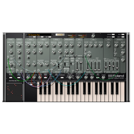 Logiciels instruments virtuels - Roland Cloud - SYSTEM 100