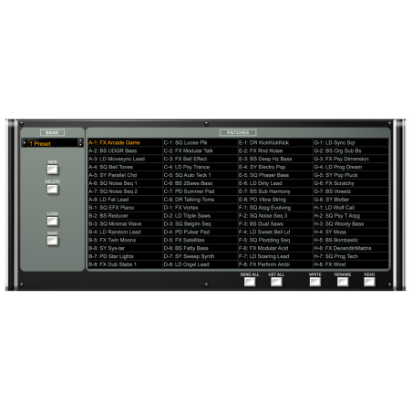 Logiciels instruments virtuels - Roland Cloud - SYSTEM 100