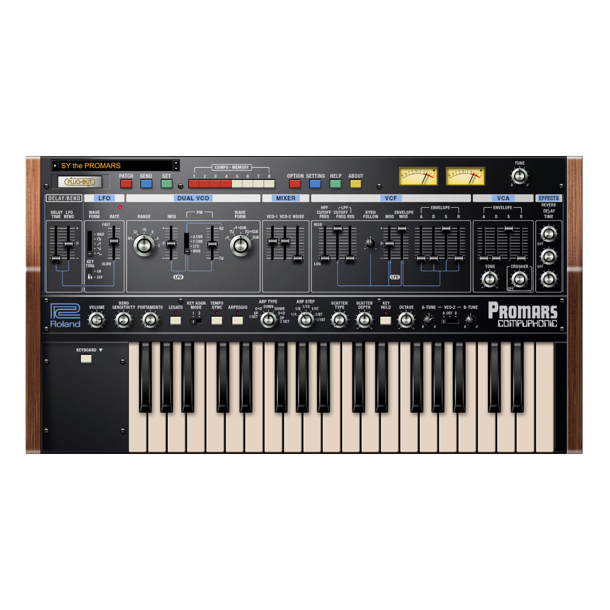 Logiciels instruments virtuels - Roland Cloud - PROMARS