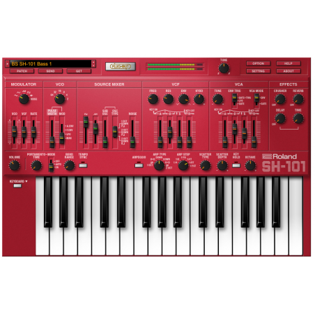 Logiciels instruments virtuels - Roland Cloud - SH-101