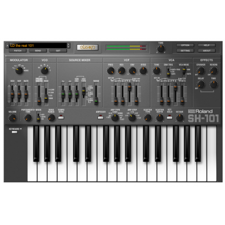 Logiciels instruments virtuels - Roland Cloud - SH-101