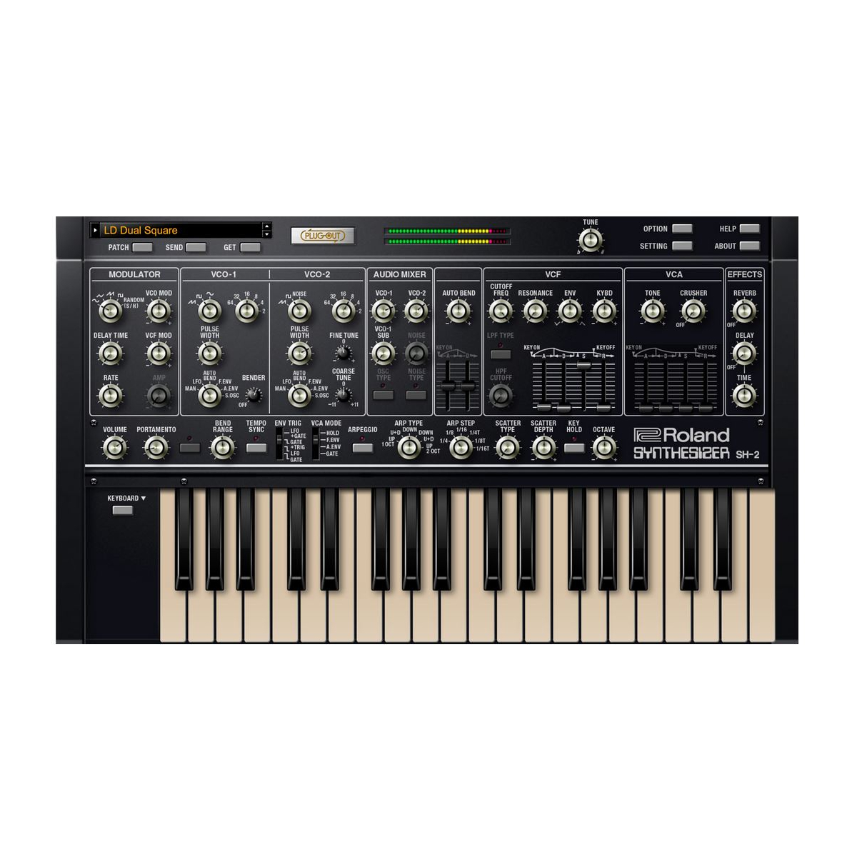 Logiciels instruments virtuels - Roland Cloud - SH-2