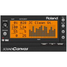 Logiciels instruments virtuels - Roland Cloud - SOUND CANVAS