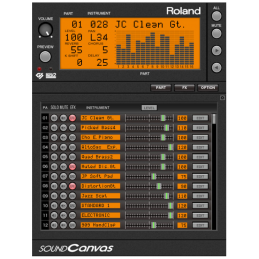 	Logiciels instruments virtuels - Roland Cloud - SOUND CANVAS