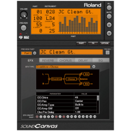 	Logiciels instruments virtuels - Roland Cloud - SOUND CANVAS