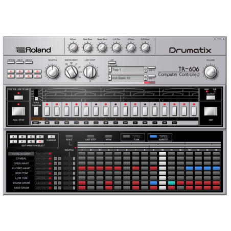 Logiciels instruments virtuels - Roland Cloud - TR-606