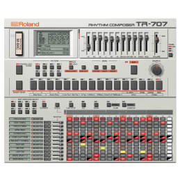 	Logiciels instruments virtuels - Roland Cloud - TR-707