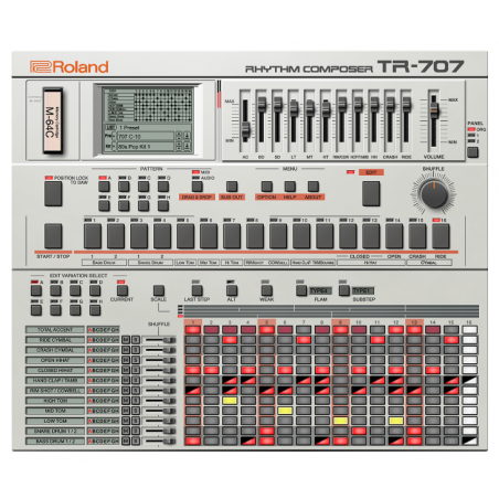 Logiciels instruments virtuels - Roland Cloud - TR-707