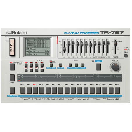 Logiciels instruments virtuels - Roland Cloud - TR-727