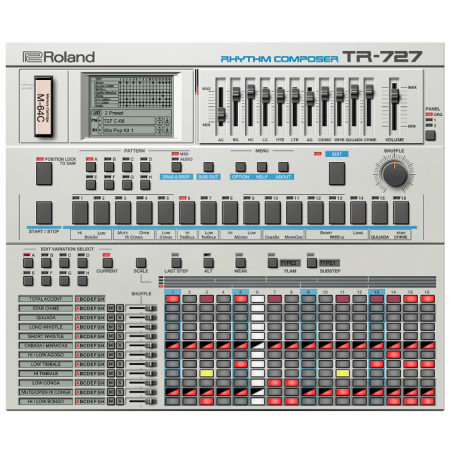 Logiciels instruments virtuels - Roland Cloud - TR-727
