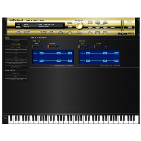 Logiciels instruments virtuels - Roland Cloud - SRX BRASS