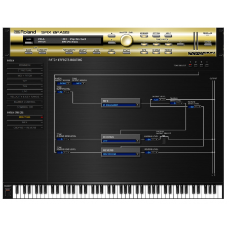 Logiciels instruments virtuels - Roland Cloud - SRX BRASS