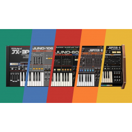 	Logiciels instruments virtuels - Roland Cloud - Collection Polysynth Analog