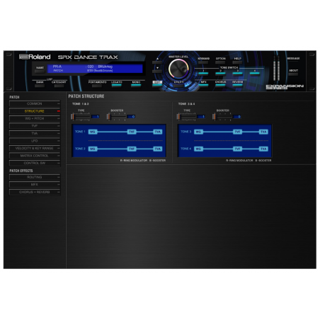 Logiciels instruments virtuels - Roland Cloud - SRX DANCE TRAX