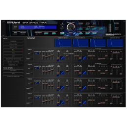 	Logiciels instruments virtuels - Roland Cloud - SRX DANCE TRAX