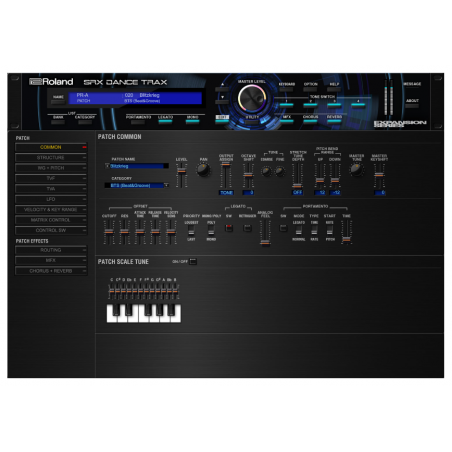 Logiciels instruments virtuels - Roland Cloud - SRX DANCE TRAX