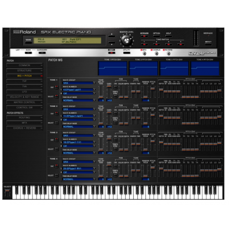 Logiciels instruments virtuels - Roland Cloud - SRX ELECTRIC PIANO