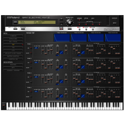 	Logiciels instruments virtuels - Roland Cloud - SRX ELECTRIC PIANO