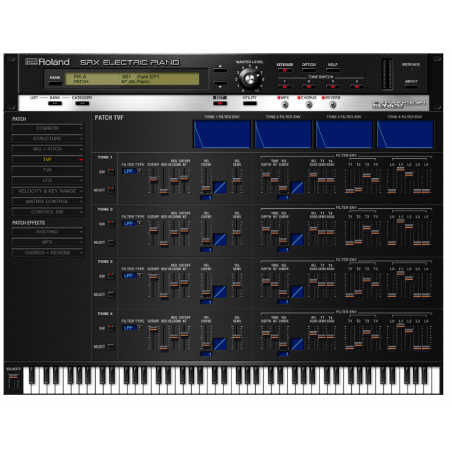 Logiciels instruments virtuels - Roland Cloud - SRX ELECTRIC PIANO