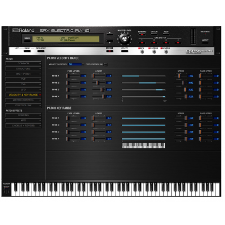 Logiciels instruments virtuels - Roland Cloud - SRX ELECTRIC PIANO