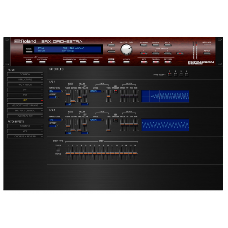 Logiciels instruments virtuels - Roland Cloud - SRX ORCHESTRA