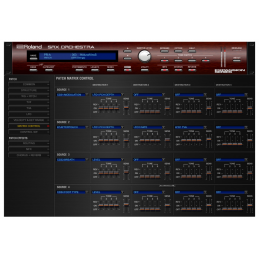 	Logiciels instruments virtuels - Roland Cloud - SRX ORCHESTRA