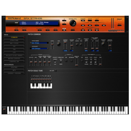 Logiciels instruments virtuels - Roland Cloud - SRX STRINGS