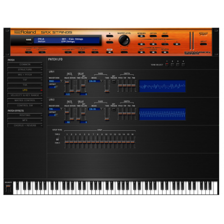 Logiciels instruments virtuels - Roland Cloud - SRX STRINGS