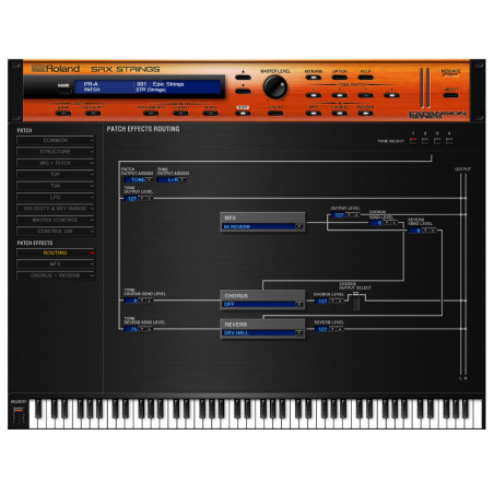 Logiciels instruments virtuels - Roland Cloud - SRX STRINGS