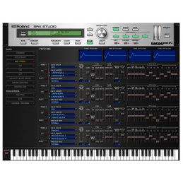 	Logiciels instruments virtuels - Roland Cloud - SRX STUDIO