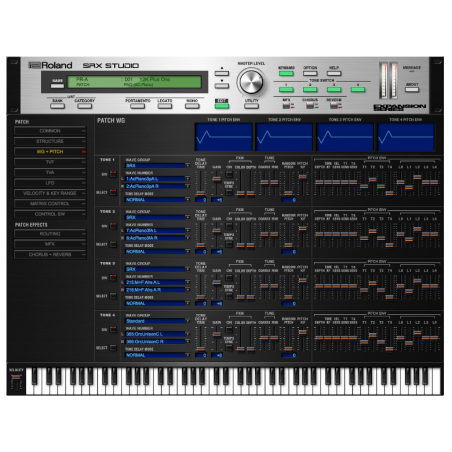 Logiciels instruments virtuels - Roland Cloud - SRX STUDIO