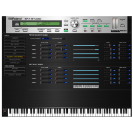 	Logiciels instruments virtuels - Roland Cloud - SRX STUDIO