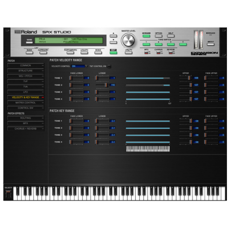 Logiciels instruments virtuels - Roland Cloud - SRX STUDIO