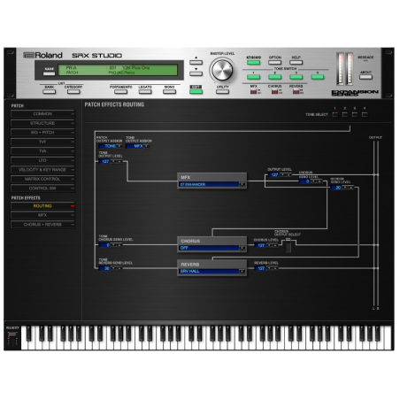 Logiciels instruments virtuels - Roland Cloud - SRX STUDIO