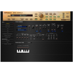 	Logiciels instruments virtuels - Roland Cloud - SRX WORLD