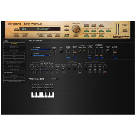 Logiciels instruments virtuels - Roland Cloud - SRX WORLD