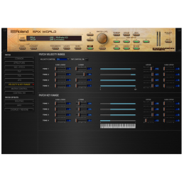 	Logiciels instruments virtuels - Roland Cloud - SRX WORLD