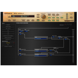 	Logiciels instruments virtuels - Roland Cloud - SRX WORLD