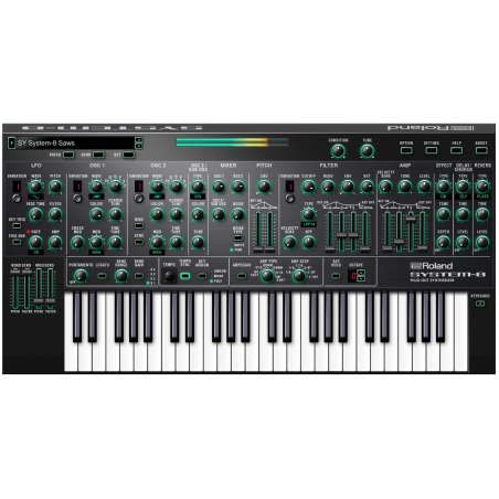 Logiciels instruments virtuels - Roland Cloud - SYSTEM-8 LOGICIEL