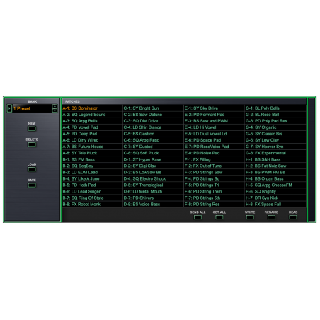 Logiciels instruments virtuels - Roland Cloud - SYSTEM-1 LOGICIEL