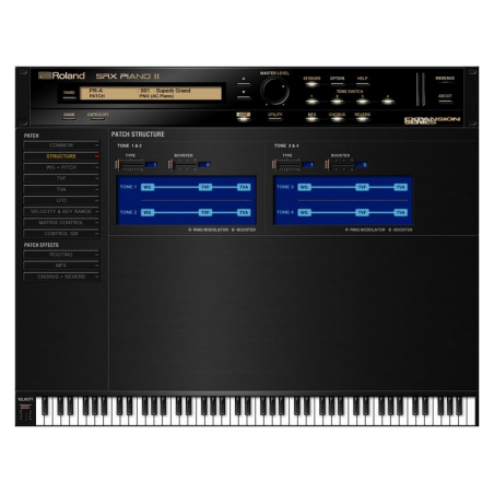 Logiciels instruments virtuels - Roland Cloud - SRX PIANO 2