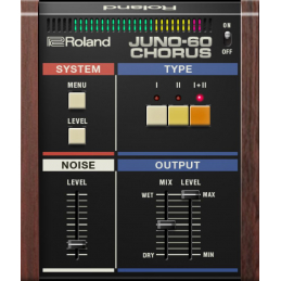 	Logiciels instruments virtuels - Roland Cloud - JUNO-60 Chorus