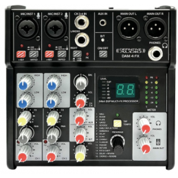 Consoles analogiques - Definitive Audio - DAM 4 FX