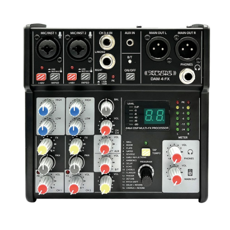 Consoles analogiques - Definitive Audio - DAM 4 FX