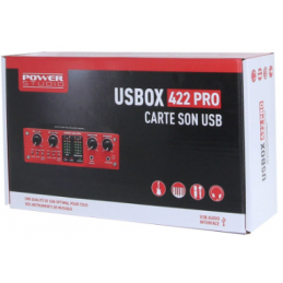 	Cartes son - Power Studio - USBOX 422 PRO