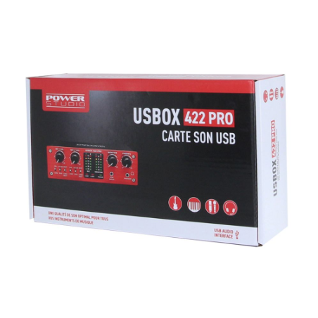 Cartes son - Power Studio - USBOX 422 PRO