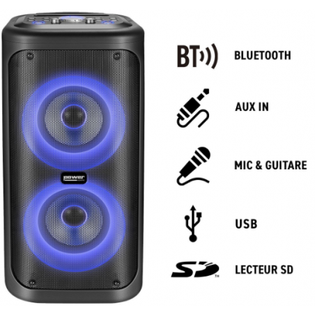 Enceintes Bluetooth Portables - Power Acoustics - Sonorisation - GOFUN 200