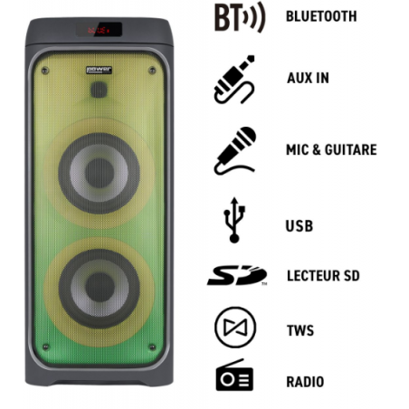 Enceintes Bluetooth Portables - Power Acoustics - Sonorisation - GOFUN 300