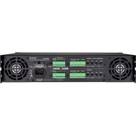 Ampli ligne 100V - Biamp Systems - PA2240BP